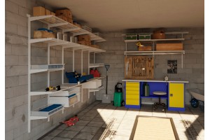 Система хранения для гаража и мастерской