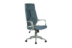 Кресло RCH 8989, серый пластик/серая ткань