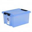 Контейнер с крышкой и клипсами 36 серия HOME прозрачно-голубой Rox Box
