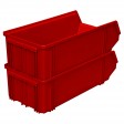 Пластиковый ящик для склада 500х230х150