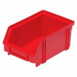 Пластиковый ящик для склада 170х105х75 красный