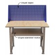 Монтажный стол-верстак Worktop Montage 1200х750