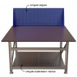 Монтажный стол-верстак Worktop Montage L 1500х1500
