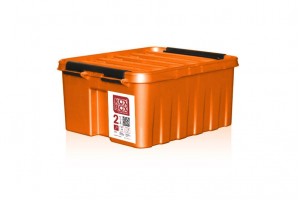 Контейнер с крышкой Rox Box, 2,5 л, оранжевый