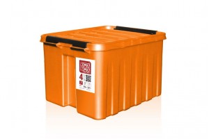 Контейнер с крышкой Rox Box, 4,5 л, оранжевый