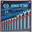 Набор комбинированных ключей, 8-24 мм, 11 предметов KING TONY 1211MR (Код: 1211MR)