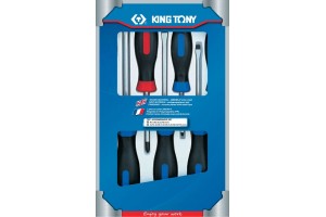 Набор отверток в коробке, 7 предметов KING TONY 30117MR (Код: 30117MR)