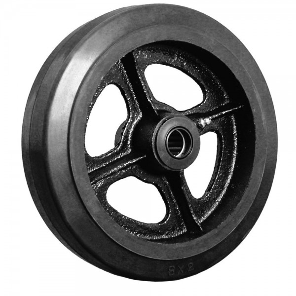 Комплект литых колес с чугунным ободом для КГУ 300(d 250 мм)