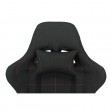 Кресло игровое Zombie 771N, черный (с подголовником)