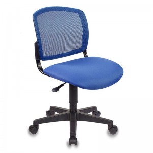 Кресло Бюрократ CH-296NX, синий, сиденье темно-синее 15-10