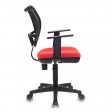 Кресло Бюрократ Ch-797AXSN, черный, сиденье красное 26-22, сетка/ткань