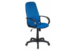Кресло руководителя Бюрократ Ch-808AXSN, синий TW-10