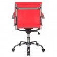 Кресло руководителя Бюрократ Ch-993-Low, красный, экокожа (низкая спинка)