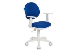 Кресло детское Бюрократ CH-W356AXSN, темно-синий 15-10