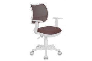 Кресло детское Бюрократ CH-W797, коричневый, сиденье коричневое TW-14C, сетка/ткань