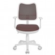 Кресло детское Бюрократ CH-W797, коричневый, сиденье коричневое TW-14C, сетка/ткань