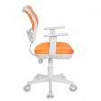 Кресло детское Бюрократ Ch-W797, оранжевый, сиденье оранжевое TW-96-1, сетка/ткань