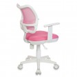 Кресло детское Бюрократ Ch-W797, розовый, сиденье розовое TW-13A, сетка/ткань