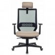 Кресло руководителя Бюрократ EXPERT черный TW-01 сиденье бежевый 38-402 сетка/ткань с подголовником