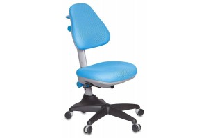 Кресло детское Бюрократ KD-2, светло-голубой TW-55