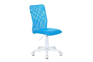 Кресло детское Бюрократ KD-9, голубой TW-31, TW-55, сетка/ткань
