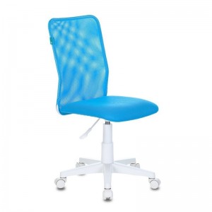 Кресло детское Бюрократ KD-9, голубой TW-31, TW-55, сетка/ткань