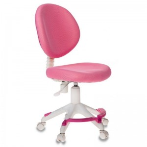 Кресло детское Бюрократ KD-W6-F, розовый, подставка для ног