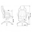Кресло игровое Zombie VIKING 2 AERO, Edition черный, текстиль/экокожа