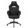 Кресло игровое Zombie VIKING 3 AERO Edition, черный текстиль/экокожа
