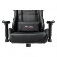 Кресло игровое Zombie VIKING 5 AERO Edition, черный, экокожа (с подголовником)