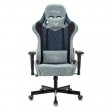 Кресло игровое Zombie VIKING 7 KNIGHT Fabric, синий, текстиль/экокожа (с подголовником)
