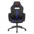 Кресло игровое Zombie A3, черный/синий, экокожа