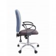Офисное кресло Chairman 9801, 15-13 серый, спинка 15-41 голубая