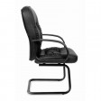Офисное кресло Chairman 416V, ЭКО, черный матовый