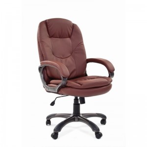 Офисное кресло Chairman 668, экопремиум коричневый
