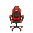 Офисное кресло Chairman game 20, экопремиум черный/красный