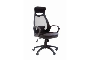 Офисное кресло Chairman 840, черный пластик TW-01, черный