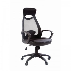 Офисное кресло Chairman 840 Россия черный пластик TW-01 черный
