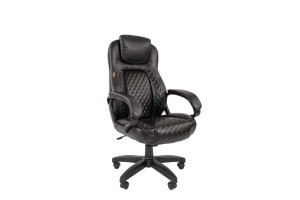Офисное кресло Chairman 432, экопремиум черная