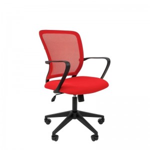 Офисное кресло Chairman 698, TW-69 красный
