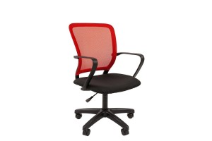 Офисное кресло Chairman 698 LT, TW-69 красный