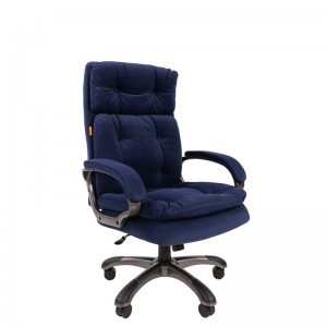 Офисное кресло Chairman 442, ткань E-34, синий