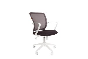 Офисное кресло Chairman 698, белый пластик TW-12/TW-04, серый