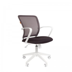 Офисное кресло Chairman 698, белый пластик TW-12/TW-04, серый