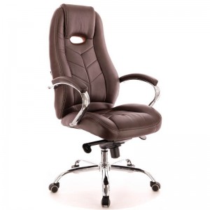 Кресло Everprof Drift M, экокожа коричневый