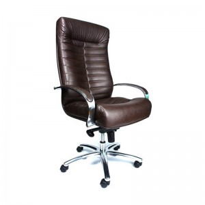 Кресло Everprof Orion AL M, экокожа коричневый