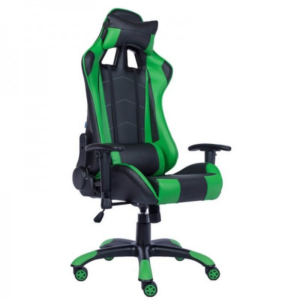 Кресло Everprof Lotus S9, экокожа зеленый