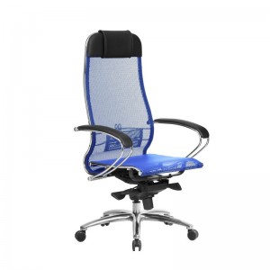 Кресло Samurai S-1.04, синяя сетка