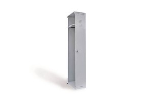 Шкаф для одежды ШРС 11-400ДС "N" (корпус RAL7035, двери RAL7035,)