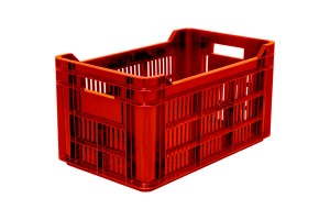 Ящик для фруктов 500х300х264, красный